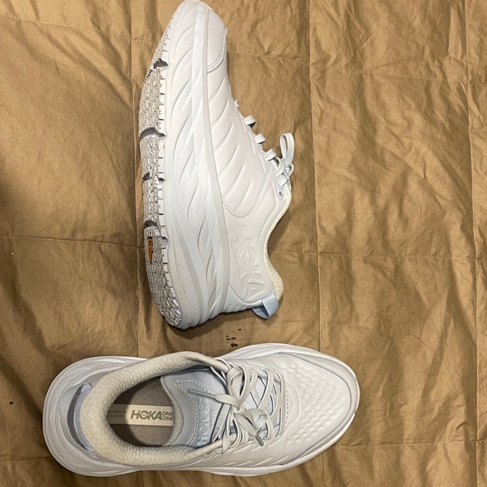Hoka Light blue Bondi SR Shoes - Picture 7 of 9